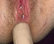 GF takes her biggest anal toy yet! from mommy her biggest huge ass son fuck