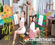 World Art Day by ClubSweethearts from ffa