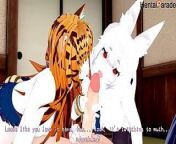 Threesome Nara haramaung x Nina Kosaka Vtuber Hentai Uncensored from nina willson sex anime