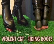 Riding Boots Hard Cock Trample, Stomp, Heels Crush, Bootjob with TamyStarly - (Slave POV Version) CBT, Ballbusting, Heeljob from cock trample heel