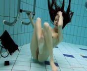 Kristy in a see through dress underwater from krithi suresh sex without dresd