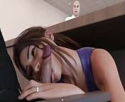 Laura Lustful Secrets: Cheating Wife Sucking Dick to Save Her Husband From Loosing His Job While He Is Next to Her Episode 44 from 3d cartoon bj 3gp