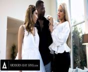 Bridgette B Joins Bride-To-Be For An INTERRACIAL 3-WAY from fornar b