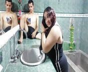 the maid was looking to have fun with her boss when his wife was away from aunty with boss fun and romance