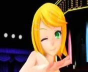 MMD Rin Strip Pole Dance from giant mmd rin