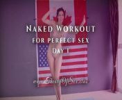 Day 1. Naked workout for perfect sex. from 연서 힙운동 82일차