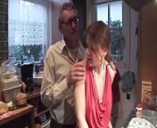 Great German chick gest fucked hard after making dinner from wife gest caught
