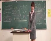 Japanese Teacher Gets Her Mouth Filled with Load After Sucking Her Students in the Classroom from japanese teacher and student classroom