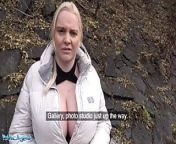 Public Agent fucks blonde Jordan Pryce’s massive tits from publict agent