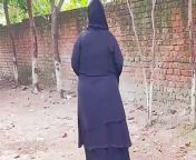 Indian Deshi Hijabi Outdoor Sex from cute hijabi girl outdoor show her boobs n pussy