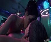Naked Panam from Cyberpunk 2077 Rides a Big Cock in Cowgirl from actress sanam saeed nude pussy photos