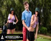 HETEROFLEXIBLE - Cantine Boy Ander Wolfson Disguises As Golfer Drake Von's Girlfriend To Get Fucked from cute gay fucking donke