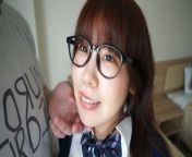 Very sensitive Japanese OTAKU girl with glasses from 易彩堂appqs2100 cc易彩堂app wqs