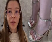 FEET FETISH TEEN - Socks, Nylons and Higl Heels from desi small student girl first time painful crying sexwife honeymoon sex
