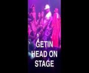 50 cent QUICK HEAD ON STAGE from hey sweety cent freshma banji