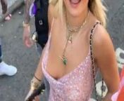 Rita Ora walking down the street from rita kairal nude boobs