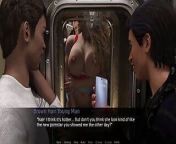 Project Myriam - Big tits Hot wife Slutty on Bus - 3d game from 3d game