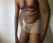 Bank Manager Daddy Juicy Underwear and Big balls from indian manager gay sex