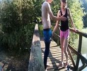 Public fuck with amateur girl from fucking outdoors public fuck