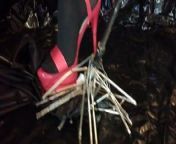 Lady L crush umbrella with sexy red high heels. from hot umbrella girl moto gp bollywood actress katrina kaif sex xxx no hd