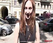 Playful student passed her first casting for adult movies from adult movies dubb