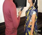 Desi Pari Bhabhi Seduces TV Mechanic For Sex With Clear Hindi Audio from desi gold pari
