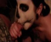 Scull faced cock sucking bitch from scull ga