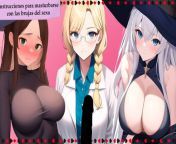 The witches of sex. Farewell orgy. JOI in Spanish. from hentai manga anime smith time seal