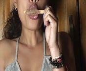 Smoking and Spreading Smoke on My Tits and Ass, and Sucking on Ice Cream) from indian prostitute smoking and sucking cock of client mms