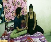 Indian hot teen boy fucked room service girl at local hotel! New Hindi sex from new hindi web series