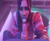 Cyberpunk 2077 - Panam Palmer Gives Handjob For Cum (Animation with Sound) from purenudisthost csanam baloch naked sexy