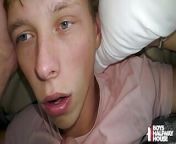 Cock Hungry Teen Danny Shine Drains Older Creep's Balls POV from teen gay