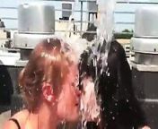 Carla Gugino & Malin Akerman - Lesbian Kiss from hema malini sunny video sex