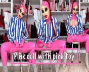 Miss Fetilicious Pink doll with pink toy from miss pooja xvideo com