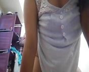 After long time sex with boyfriend from local cute girl