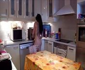 Lovely French Girls Have Lesbian Games in the Kitchen from games in the cock