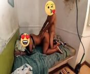 my first threesome with my stepson and his girlfriend from indan s3x com