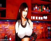 Old man ordered a special drink which is Tifa essence!! ALL SCENES by RaizenStudio from tifa