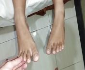 Foot job malay - foot massage big dick until crot hottest touch from hot pijat pasutri