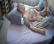 stepmom woke me up by jerking off my dick from cum shot by jerking penis
