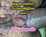 Malithi Akka and Brother Fuck New Asian Video Srilanka from tamil acter anuska satty foot trample