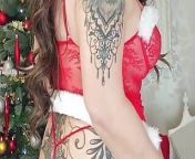 Swedish milf big boobs posing for christmas from only mom porn