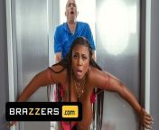 Maserati XXX Gets Stuck In The Elevator and Custodian Xander Uses Oil His Dick To Unstuck Her - Brazzers from xxx fucking girls brazzir com 3g