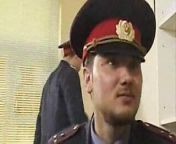 Brunette Shorthair BBW Russian Police Officer Fucks from russian bbw