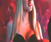 Emma Roberts big cleavage in sexy black dress from emma schweiger fake nude sexy