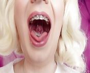 Latex Medical Gloves and Eating Ice Cream (Food Fetish) with Braces (Arya Grander) from doctor nurses sex brazer