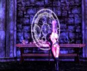 Skyrim sexy dance -Cyber Thunder Cider- HDT (futanari) from mance grals blade out said sex