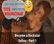 Her firm teen boobs do not move when she jumps on that 20cm cock. - Become a Rockstar - Selina 1 from become rockstar 19