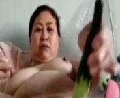 Asian mature aunty brinjal fucked from brinjal