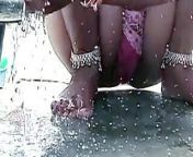 Indian girl nude bath open area from indian girl nude haldi rasam seenhyamnagar video mp4dehide madvi
